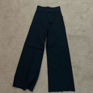 Zara Marine Straight Black Jeans